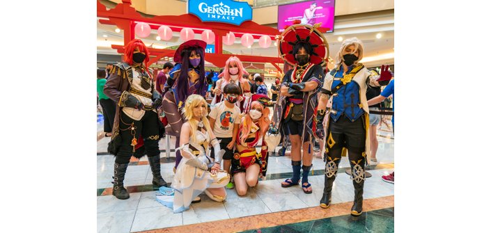 Evento Genshin Impact no Shopping Eldorado, em SP