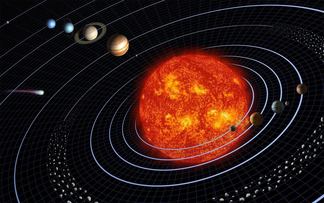 Os quatro últimos planetas do sistema solar são nossos gigantes gasosos (Fonte: Pixabay/WikiImages)