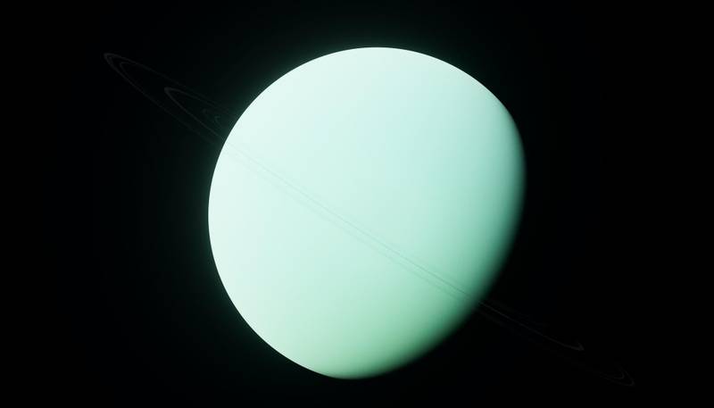 A superfície de Urano é a mais homogênea do sistema solar (Fonte: Unplash/Planet Volumes)