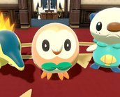 Pokémon ganha bela ilustração de Rowlet, Cyndaquil e Oshawott