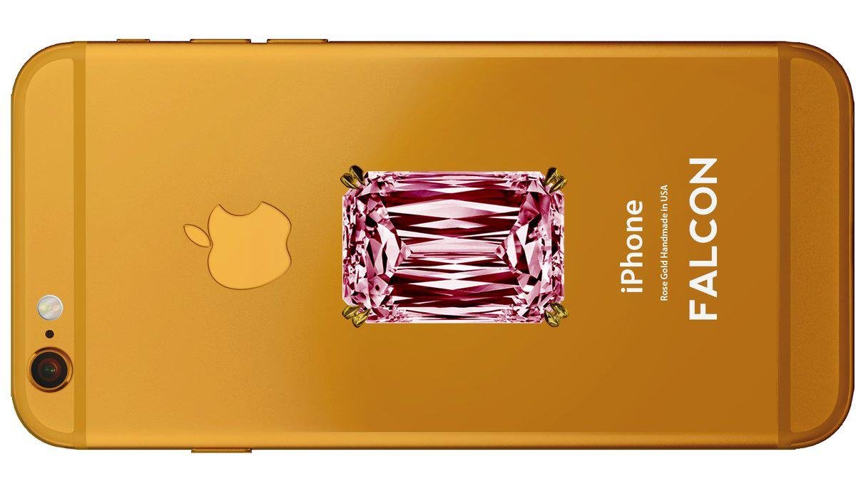 O iPhone 6 Falcon SuperNova Pink Diamond é considerado o celular mais caro do mundo
