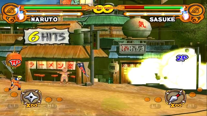 O jogo de PS2 contava com 40 personagens jogáveis e um modo história que passava pelos principais eventos da série.