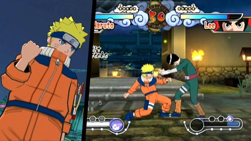 O game do ninja de Konoha aproveitou bem os controles de movimento do Wii.