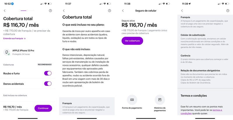 Nubank Celular Seguro