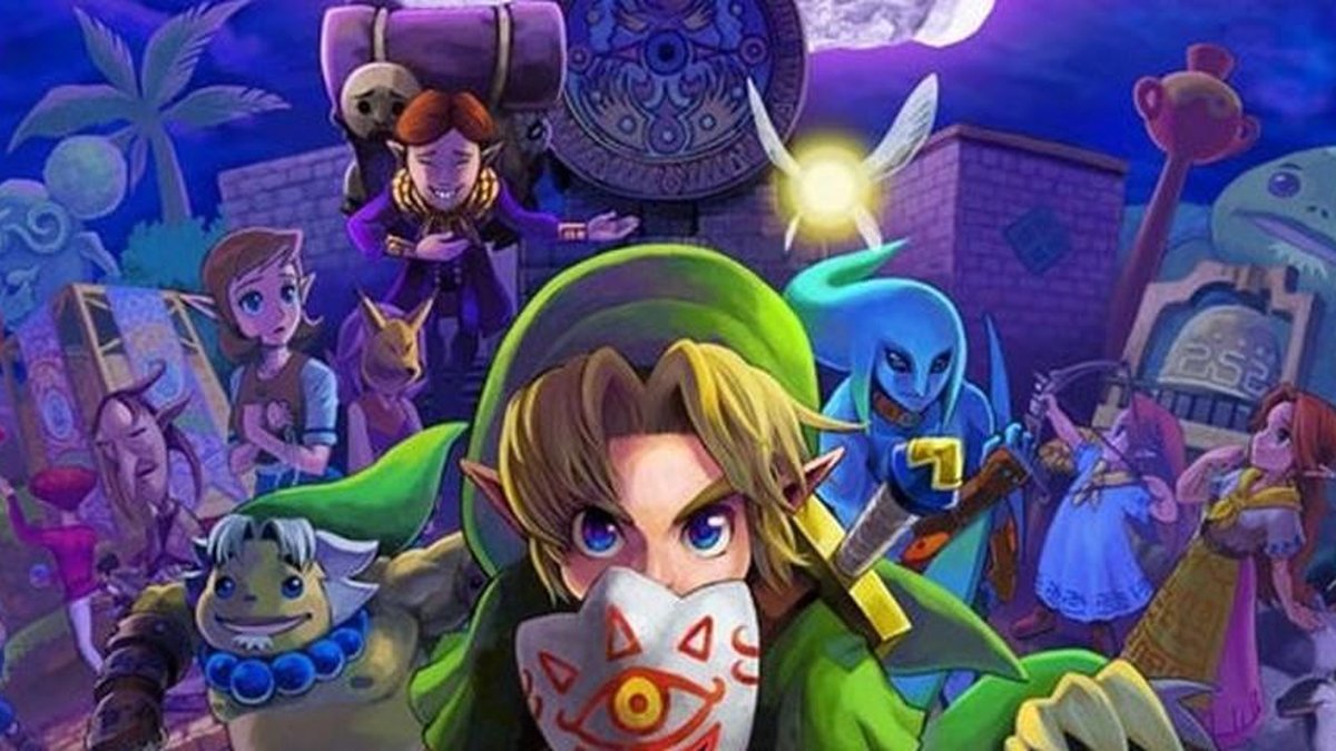 Jogos Nintendo 3DS 2DS New 3DS Xl Zelda Majora's Mask 3D - Zelda A Link  Between Worlds - Zelda Ocarina Of Time 3D - Majoras Mask