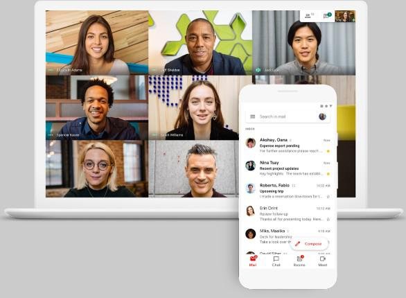 Google Meet está incluso no plano gratuito do Workspace