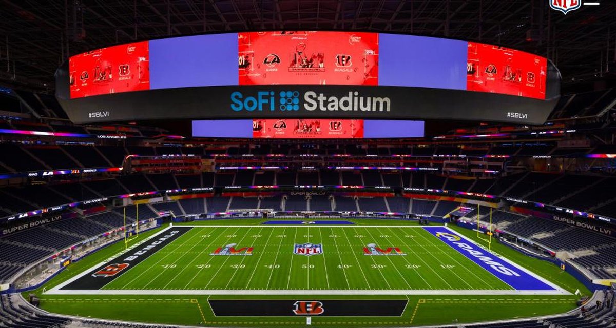 Super Bowl LVI será transmitido ao vivo na TV aberta pela RedeTV