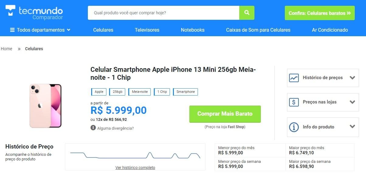 TecMundo Comparador: 7 ofertas imperdíveis - TecMundo