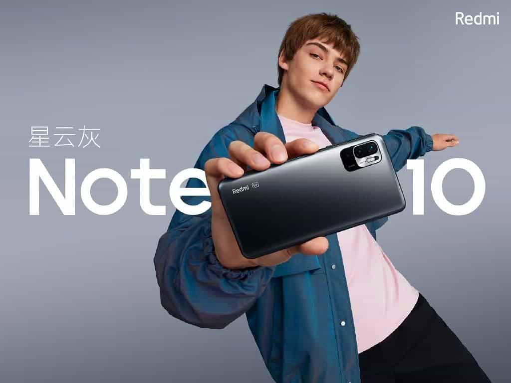O Redmi Note 10 5G foi o primeiro modelo a chegar à Argentina. (Fonte: Xiaomi/Divulgação.)