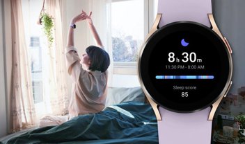 Galaxy Watch 4 ganha melhorias para monitorar sono, treinos e mais