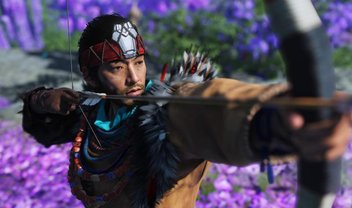 Ghost of Tsushima ganha roupa inspirada em Horizon Forbidden West