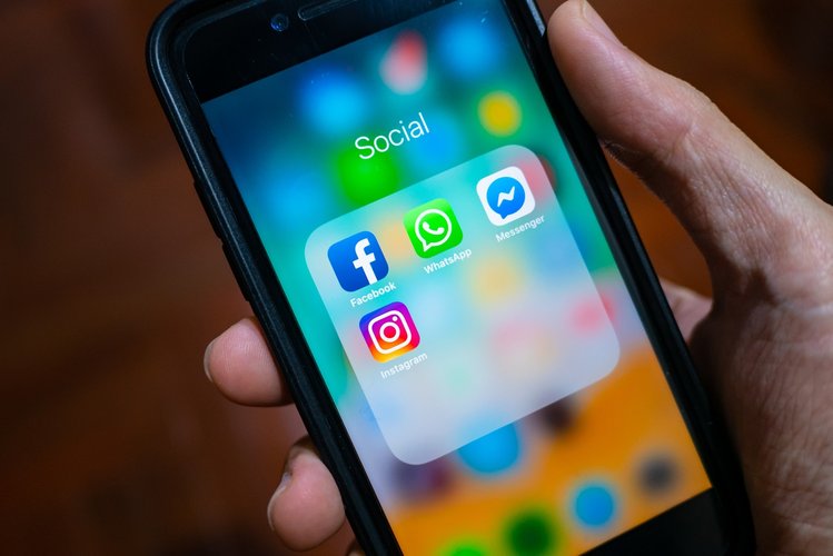 Redes sociais da Meta
