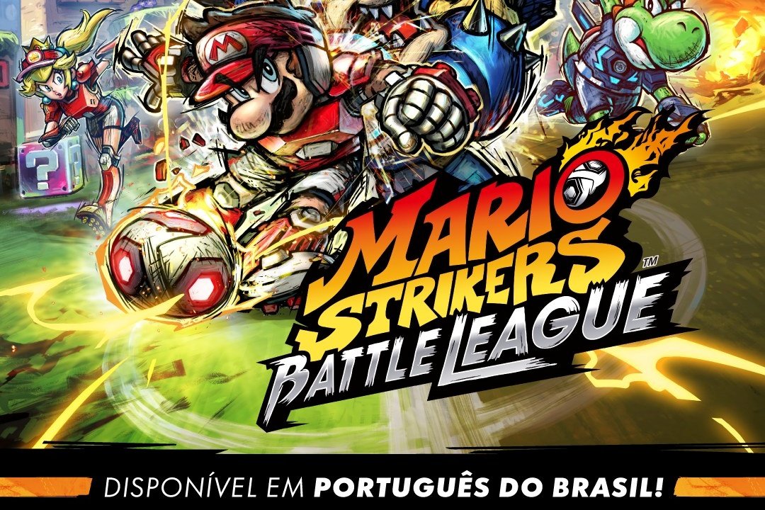 Mario Strikers e Nintendo Switch Sports terão legendas em PT-BR