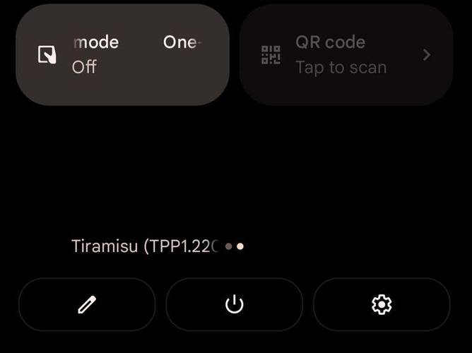 Novas opções disponíveis na barra de notificações.