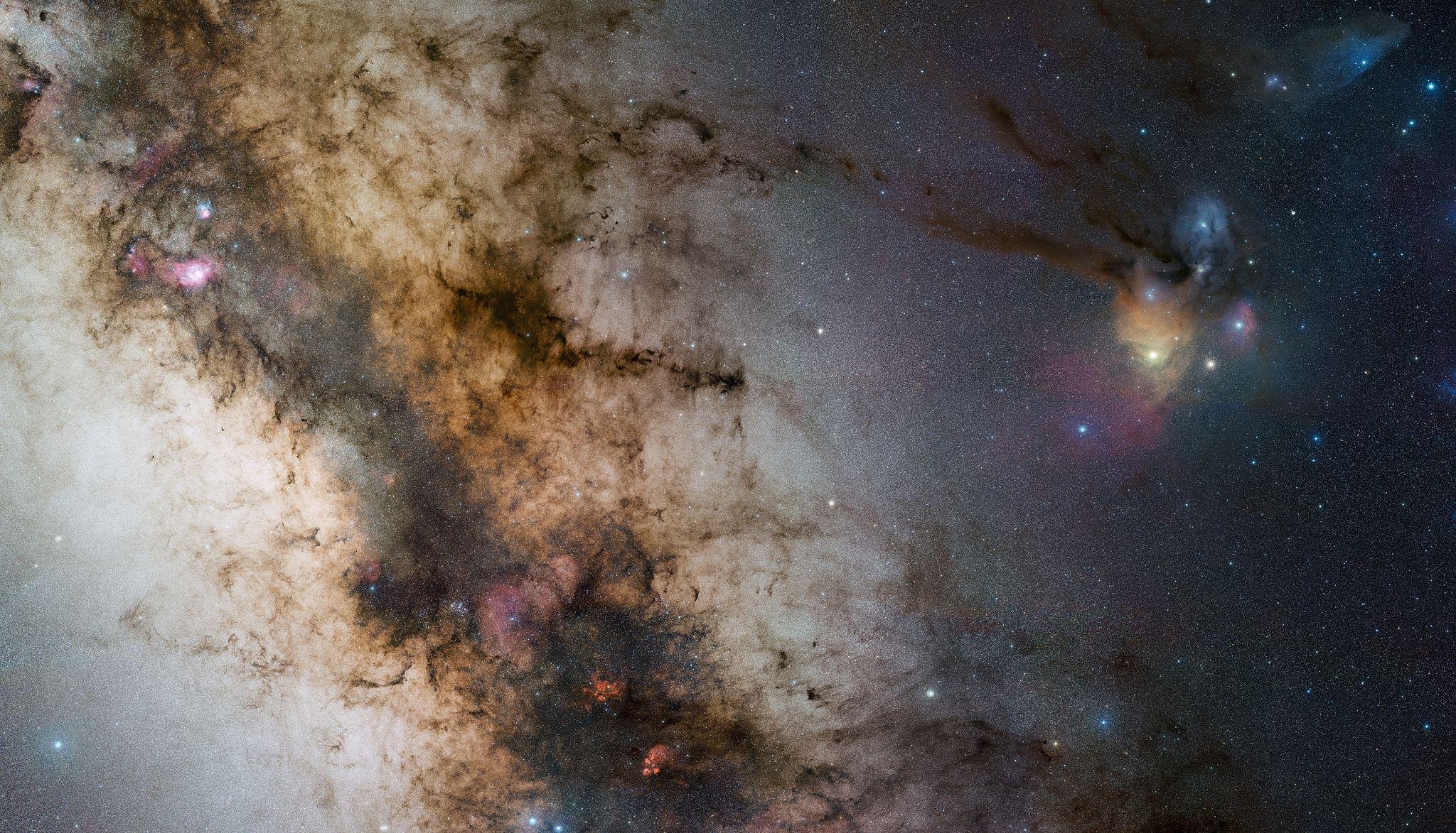 As galáxias são alguns dos objetos mais antigos do universo (Fonte: Wikimedia Commons/ESO)