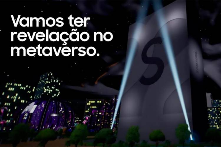 A ação no Fortnite conta com a participação de gamers que transmitirão o evento em seus canais da Twitch (Fonte: Samsung/Reprodução)