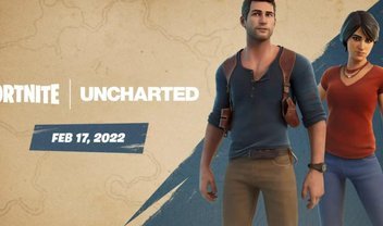 Skins de Uncharted chegam amanhã (17) em Fortnite para PS4 e PS5