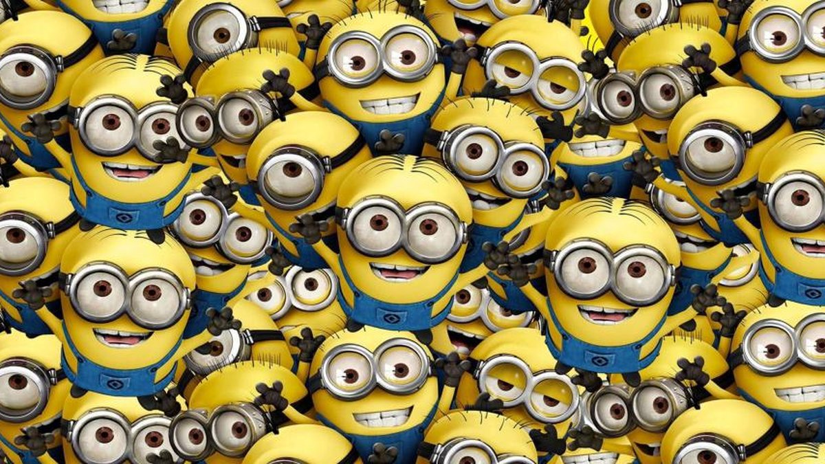 Minions para, um olho papel de parede HD