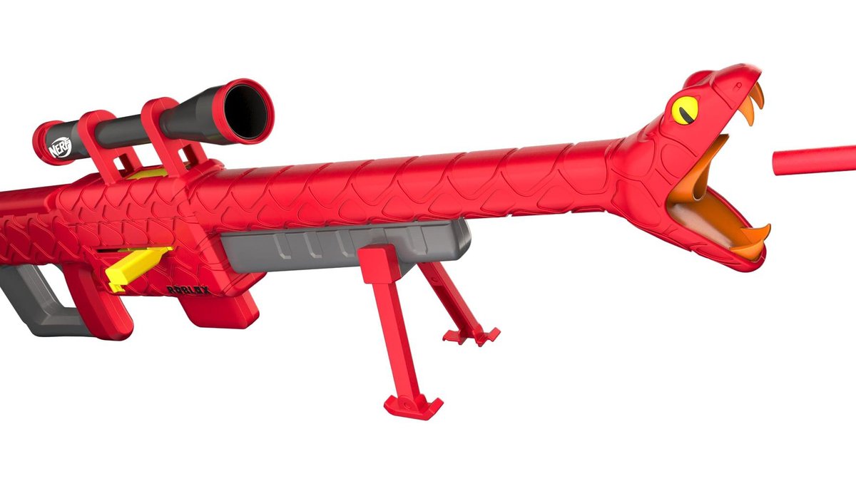 Nerf, Lança Dardos Roblox Zombie Attack, Vermelho 