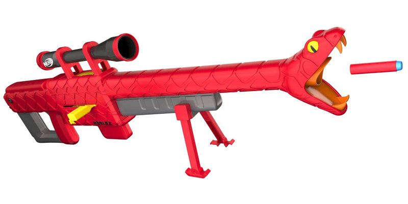 Rifle utiliza dardos da linha Nerf Elite