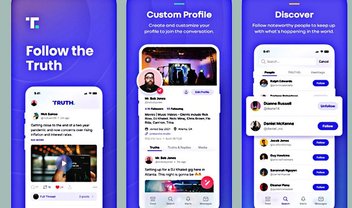 Truth, rede social do ex-presidente Trump, está na App Store 