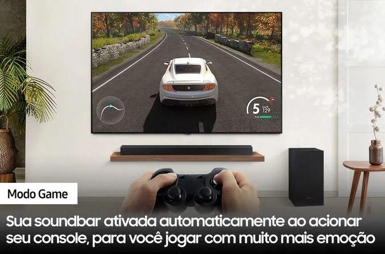 Ambos os modelos oferecem o Modo Game