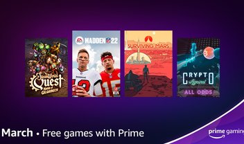 Prime Gaming de março tem grátis Madden NFL 22, Surviving Mars e mais