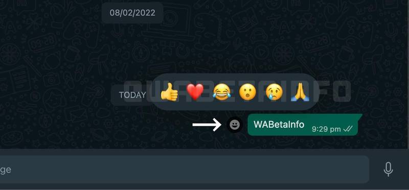 Fonte: WhatsApp/captura de tela por WABetaInfo/Reprodução.