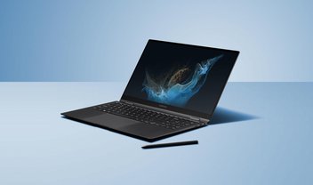 Samsung lança Galaxy Book 2 Pro e Pro 360 com tela giratória