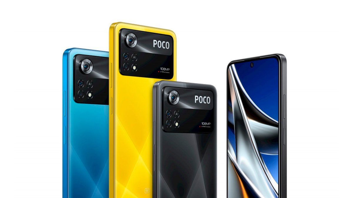 Xiaomi lança Poco M4 Pro e X4 Pro 5G com recarga rápida e AMOLED