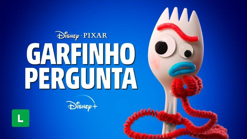 Garfinho, personagem de Toy Story 4, ganhou uma série de curtas