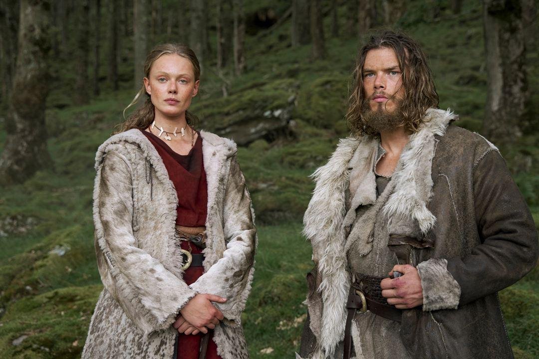 Freydis e Leif são os principais personagens da nova série. (Fonte: Netflix/Reprodução)