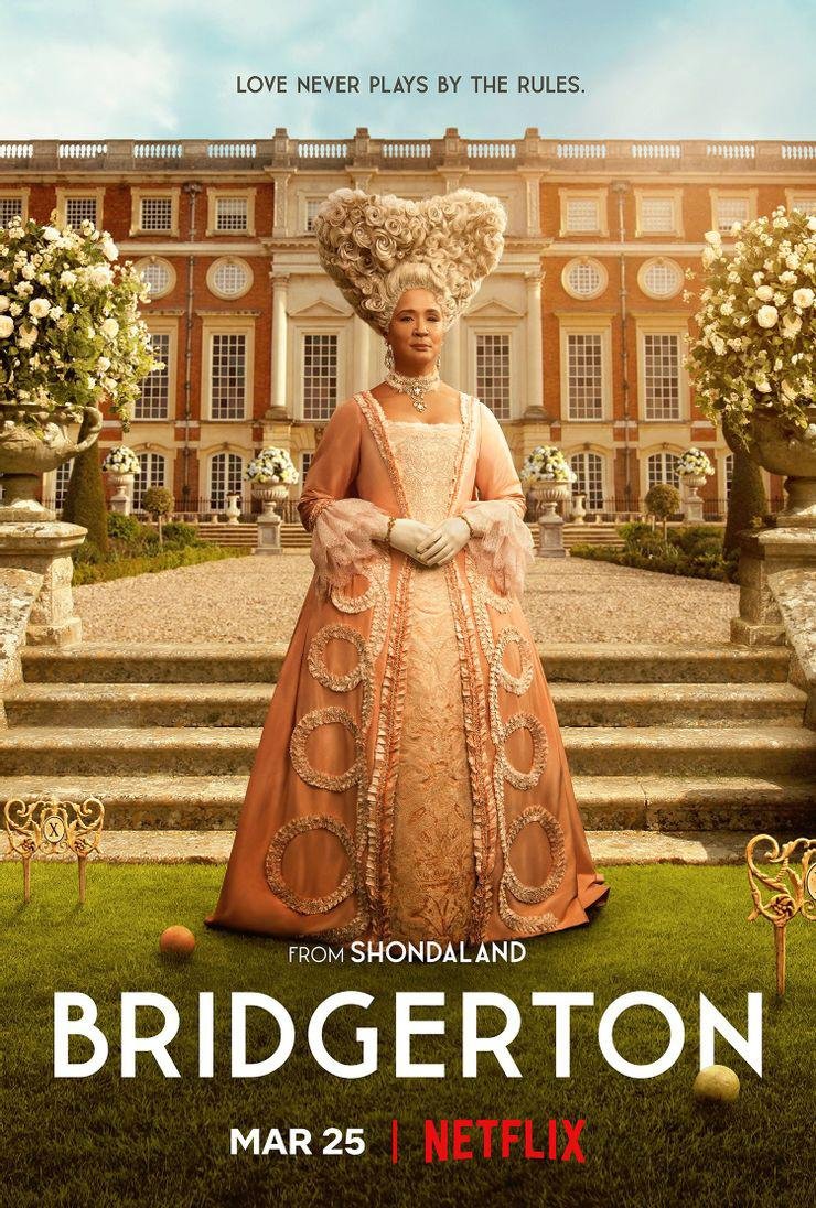 Golda Rosheuvel retorna como a Rainha Charlotte. (Netflix/Reprodução)