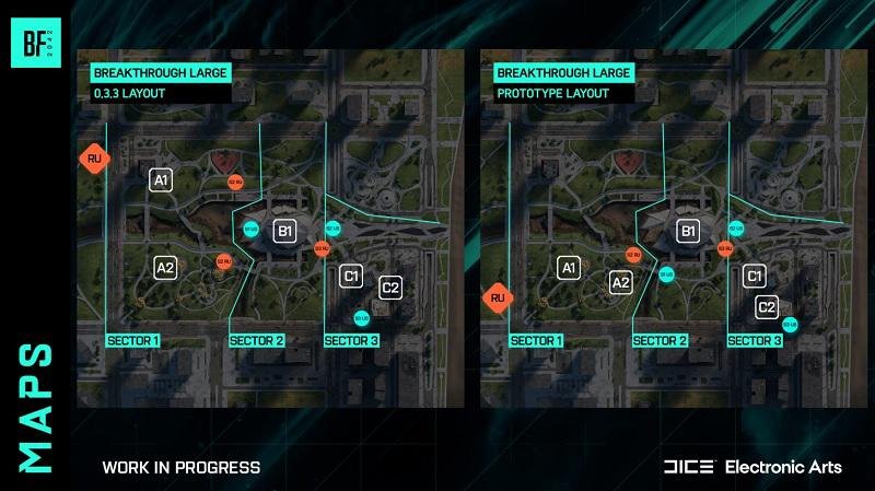 Uma das mudanças propostas nos mapas de Battlefield 2042