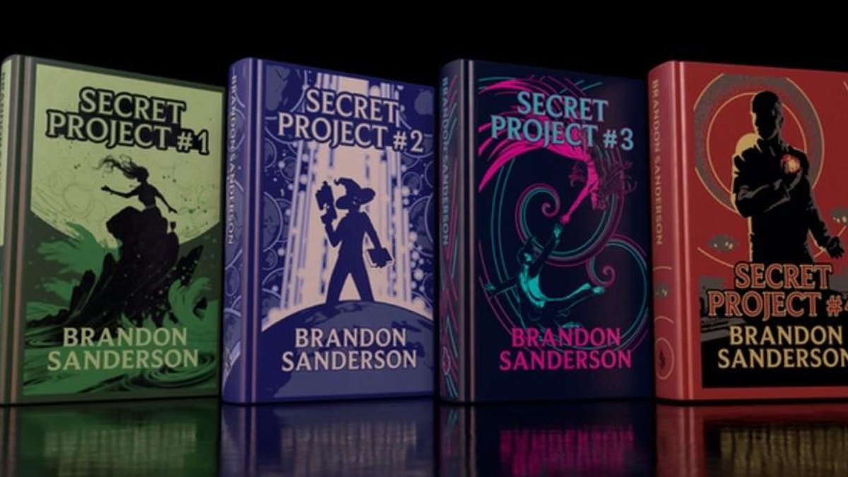 Projeto secreto de Brandon Sanderson ganha data