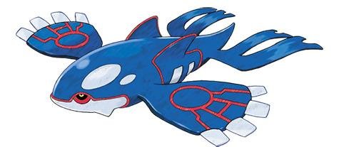 Kyogre é outro pokémon que tem marcado presença no cenário competitivo há muito tempo.