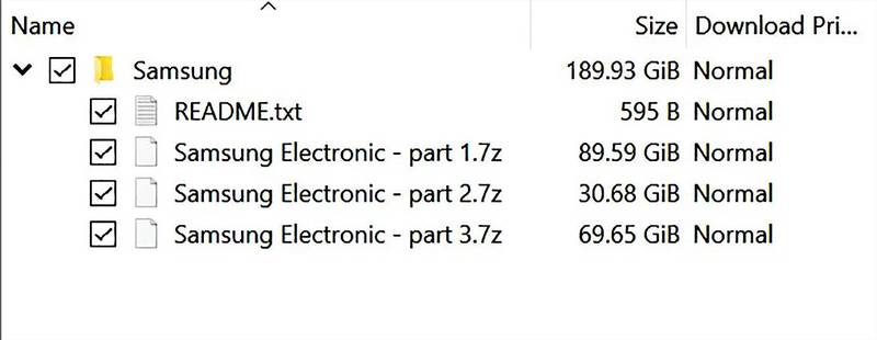 Fonte: Torrent/captura de tela por Bleeping Computer/Reprodução.