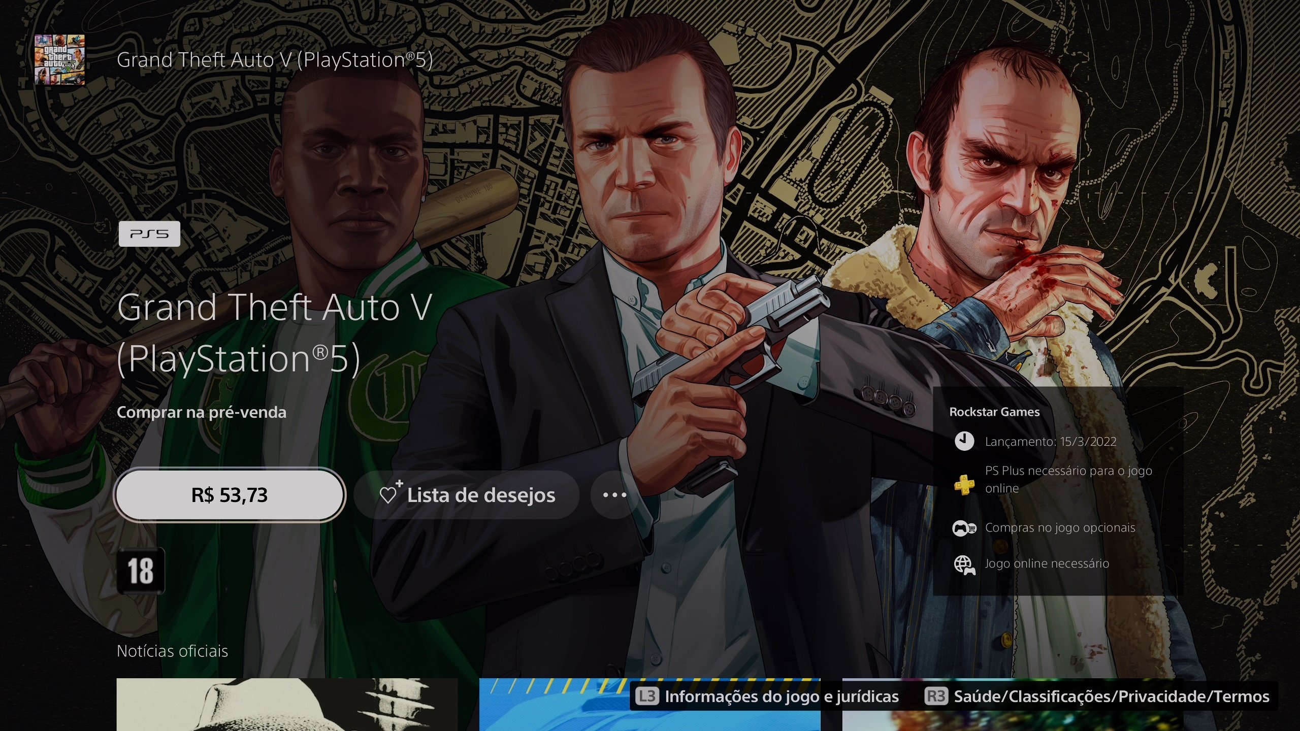 GTA 5 para nova geração: tudo sobre o update no PS5 e Xbox Series X/S