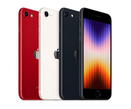 As opções de cor do iPhone SE 3.