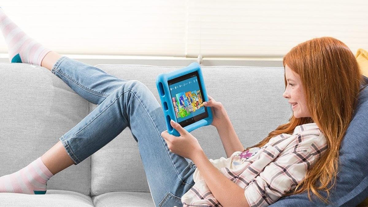 Tablet para crianca que baixa jogos