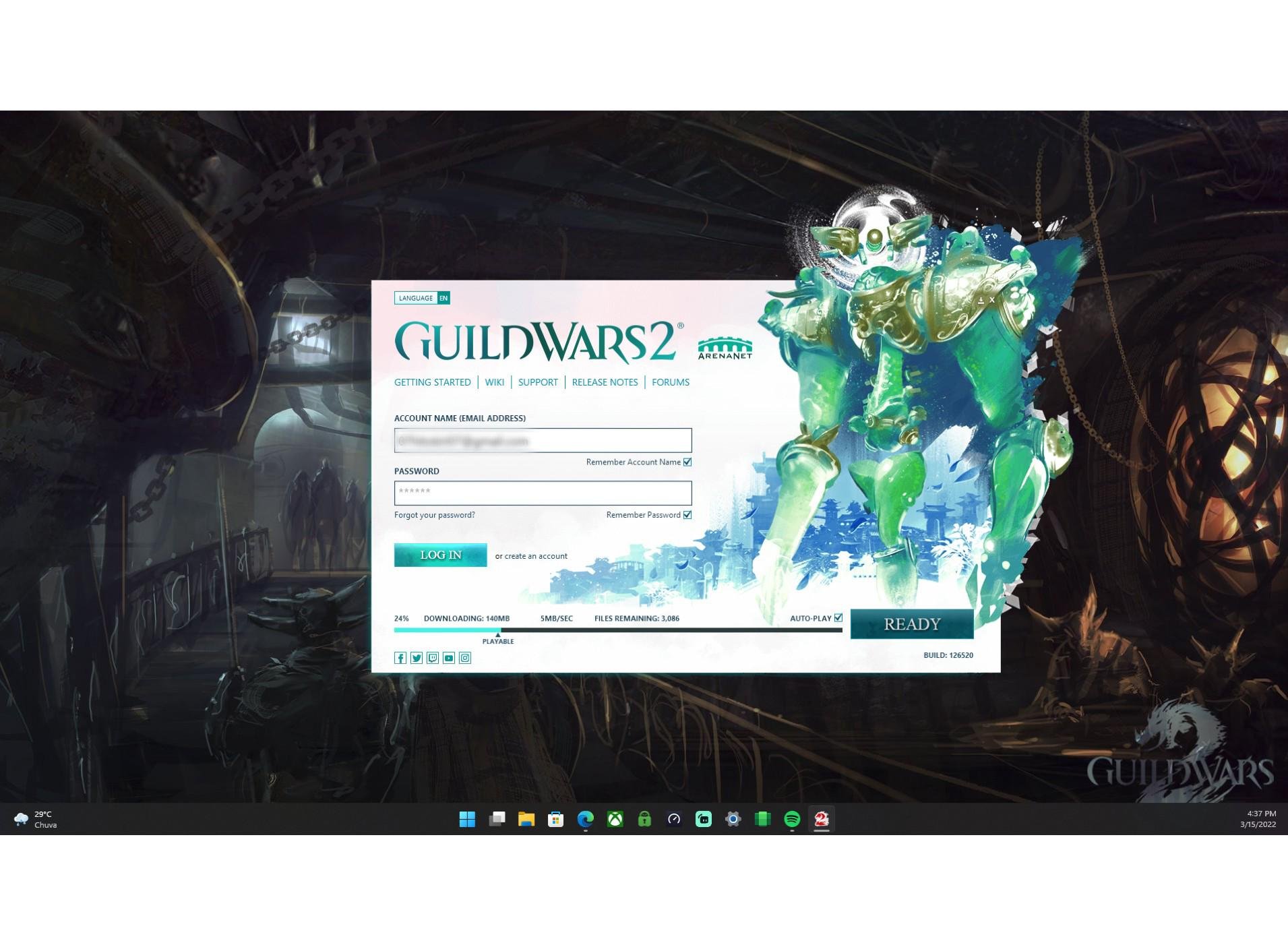 Client de Guild Wars 2 permite abrir o jogo e participar do PvP enquanto instalação continua em paralelo