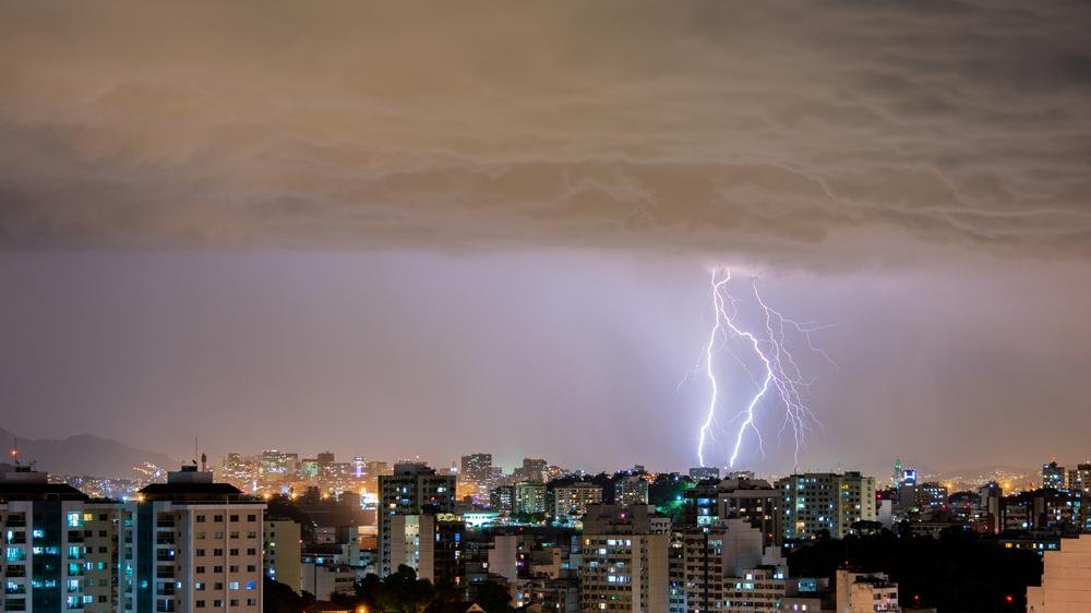 Brasil é o país com a maior incidência de raios no mundo