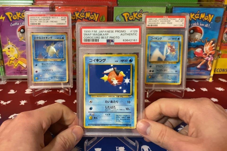 Carta de Pokémon foi leiloada por mais de 600.000 dólares. O que