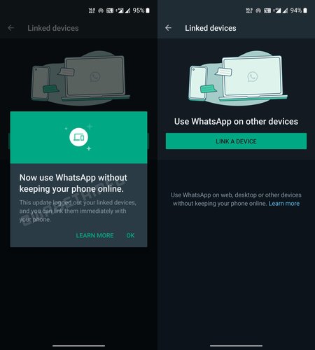 Já é possível utilizar o WhatsApp Web em até 4 PCs diferentes mesmo com o celular desligado