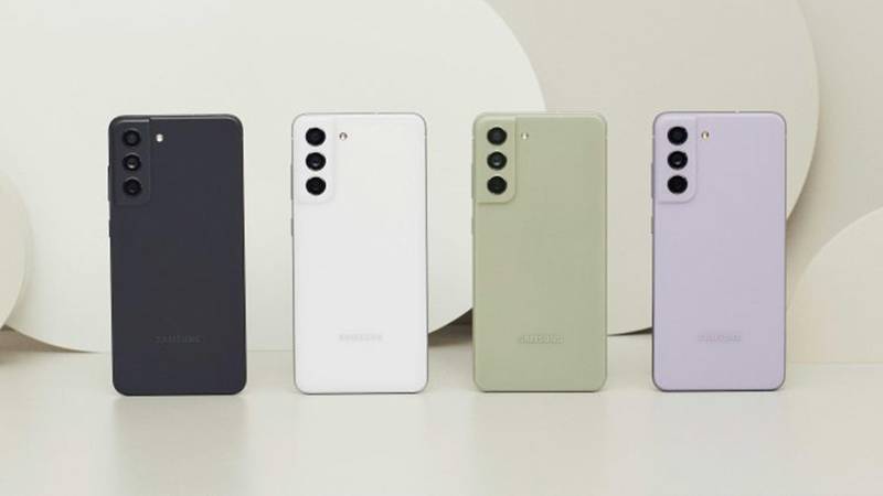 Cores oficiais do Galaxy S21 FE. (Fonte: Samsung / Reprodução)