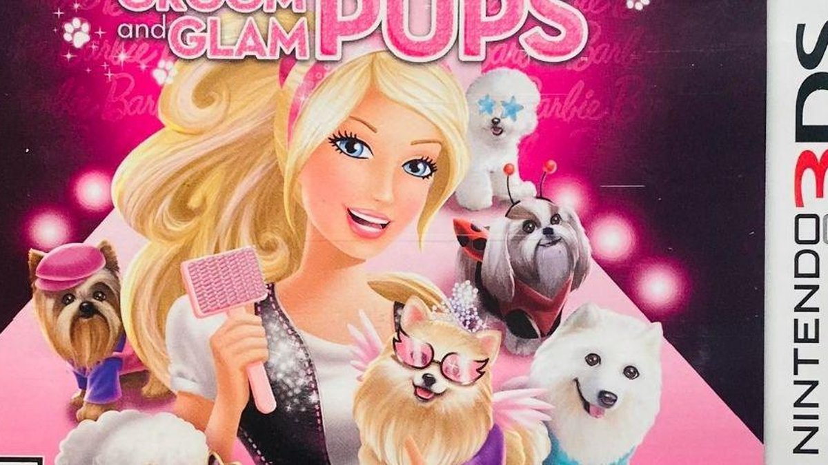 Barbie Groom and Glam Pups: Brasileiro compra cópia do raríssimo jogo de  Nintendo 3DS por US $ 1.600,00 - NintendoBoy