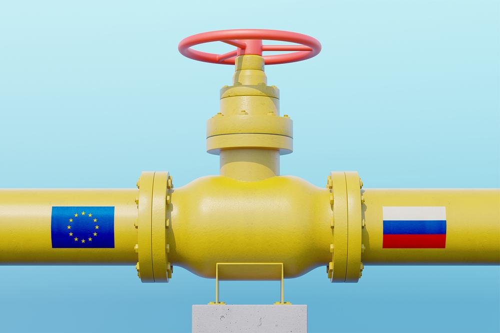 A Rússia é um dos principais produtores de gás natural do mundo.