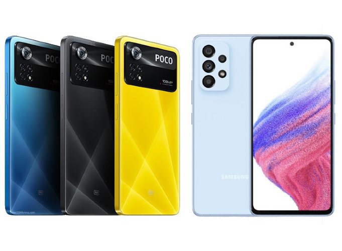 Área da câmera do POCO X4 Pro se contrasta com o restante do design