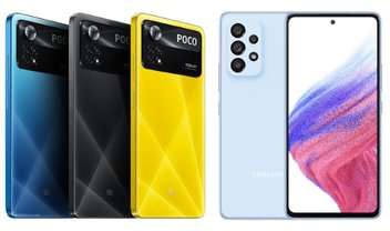 Galaxy A53 vs Poco X4 Pro: compare as especificações