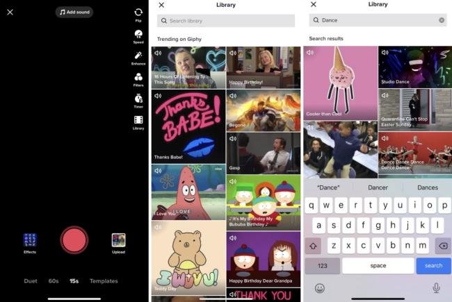 A Biblioteca do TikTok já está disponível para alguns usuários.